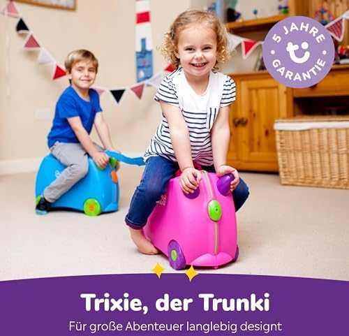 Trunki kelioninis lagaminas su ratukais vaikams | Trixi