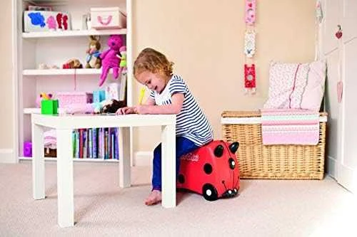Trunki kelioninis lagaminas su ratukais vaikams | Boružėlė Harley