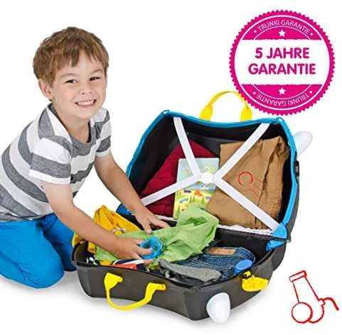 Trunki kelioninis lagaminas su ratukais vaikams | Piratas Pedro