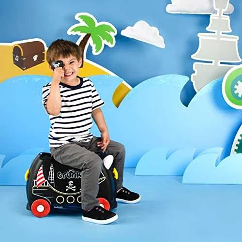 Trunki kelioninis lagaminas su ratukais vaikams | Piratas Pedro
