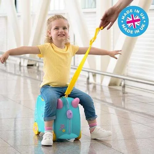 Trunki kelioninis lagaminas su ratukais vaikams | Vienaragis Una