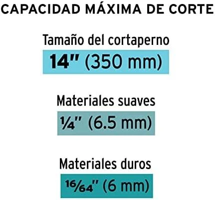 Varžtų kirpimo žirklės max Ø 6mm, 35.6cm Truper®