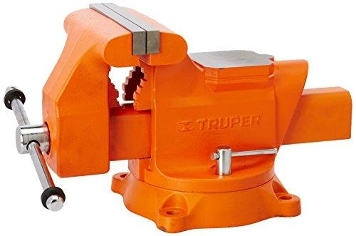 Šaltkalvio spaustuvai, HEAVY DUTY 200mm 30kg. 360° pasukamas. Truper®