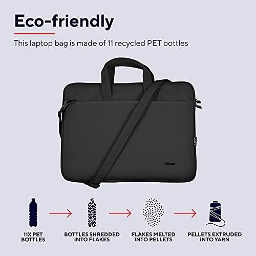 NB CASE ECO 16"Juodas 24447 TRUST