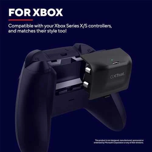 Trust Rinkinys do ładowania GXT 246 Avado do XBOX Series X/S Juodas (24782)