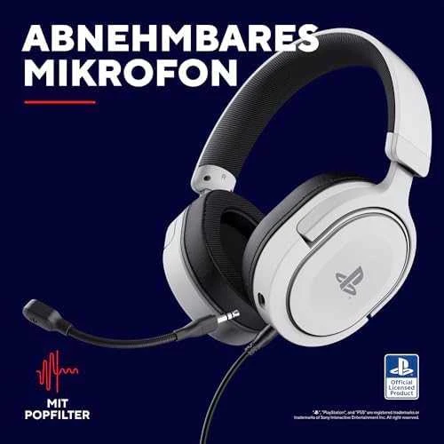 Trust GXT498W FORTA Baltos laidinės ausinės PS5