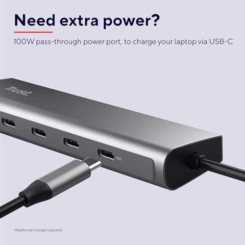 „Trust HALYX“ 5 prievadų USB-C šakotuvas