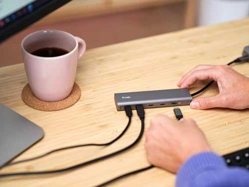 „Trust HALYX“ 5 prievadų USB-C šakotuvas