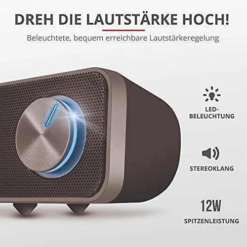 Kompiuterio kolonėlės „Trust Soundbar Arys“ kompiuterio garsiakalbiai