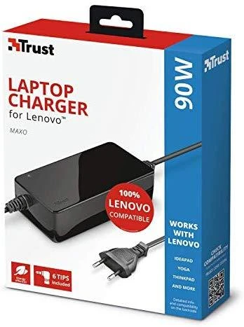 Lenovo Įkroviklis nešiojamam kompiuteriui Maxo 100-240V, 19V 4.74A, 90W