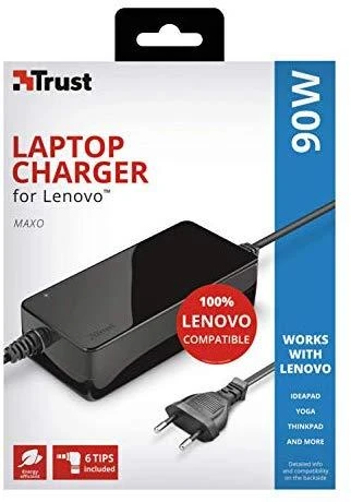 Lenovo Įkroviklis nešiojamam kompiuteriui Maxo 100-240V, 19V 4.74A, 90W
