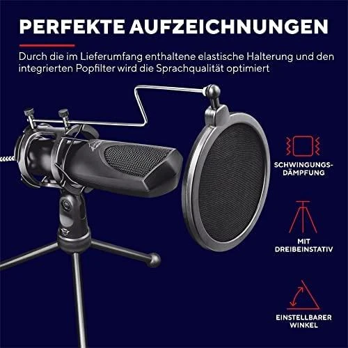 Transliavimo mikrofonas TRUST GXT 232 Mantis 22656 