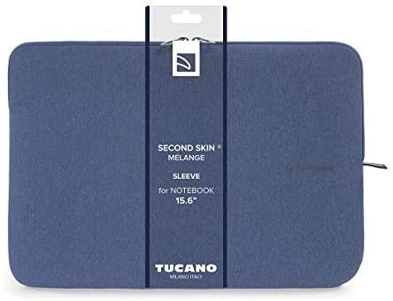 Tucano Melange Second Skin – Sleeve for MacBook Pro 16 / MacBook Pro 15 Retina / MacBook Pro 15 / Ultrabook 15 / Notebook 15.6 Mėlyna