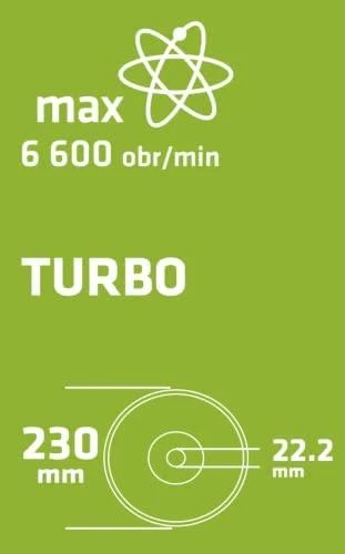 Tarcza Verto Diamond peilis 230x22,2mm turbo - 61H2T9