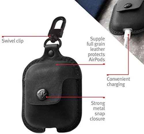 Twelve South AirSnap skirta AirPods (juodas)
