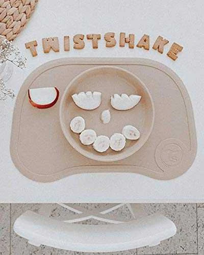 Twistshake lėkštutė su dangteliu mėlyna 78160