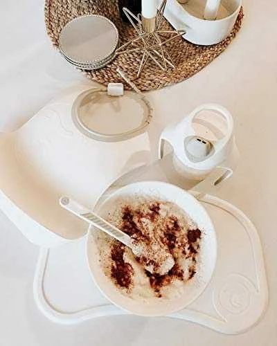 Twistshake lėkštutė su dangteliu mėlyna 78160