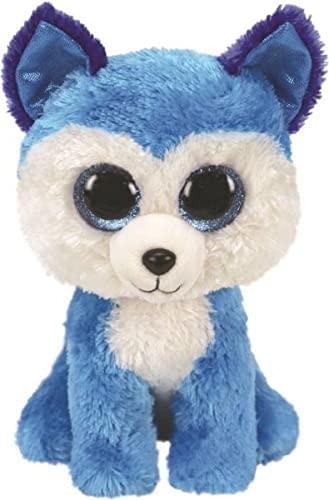 TY Beanie Boss Prince - mėlynas Husky 24cm