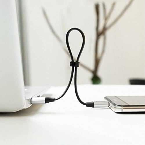 Baseus CATMBJ-01 Nimble USB-C Portable kabelis 23cm juodos spalvos