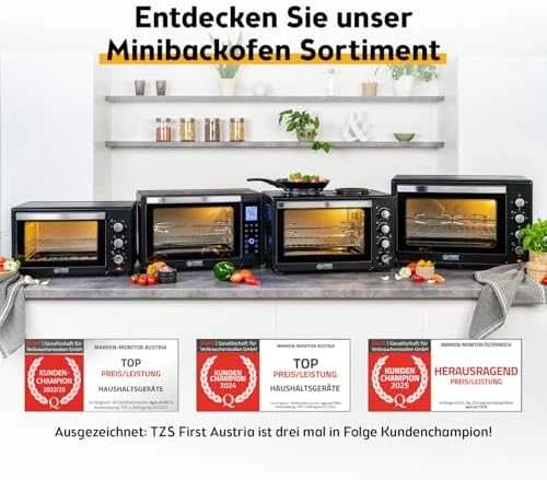 Elektrinė krosnelė First Austria Elektrinė viryklė su orkaite First FA-5046-2 (45 )