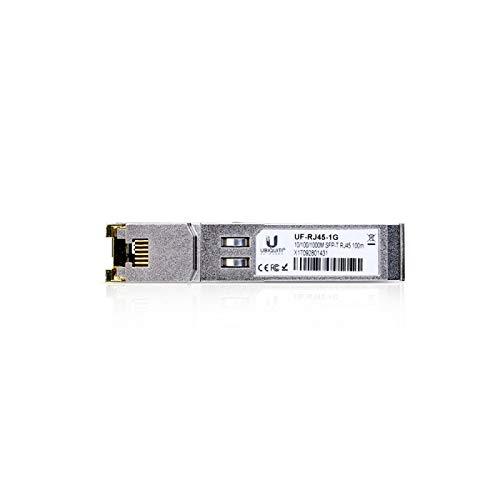 Maršrutizatorius Ubiquiti UF-RJ45-1G SFP, varis, RJ-45, 10/100/1000 Mbit/s, maksimalus perdavimo atstumas 100 m, nuo 0 iki +70C