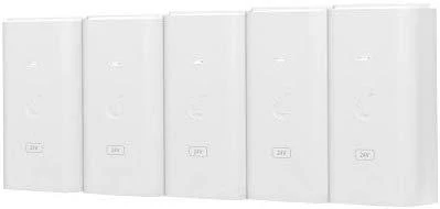 Ubiquiti Z Ubiquiti PoE Injector, 24VDC, 24W, 5-pack