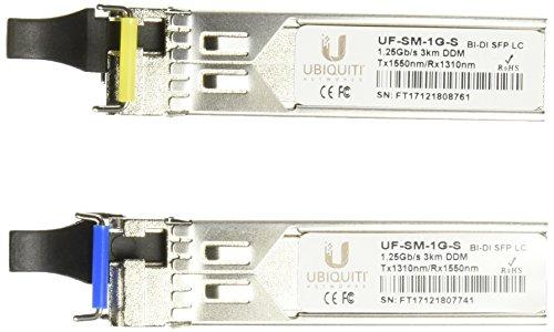 Maršrutizatorius UBIQUITI UF-SM-1G-S Ubiquiti UF-SM-1G-S 1.25Gbps SFP 1xLC (Single-Mode) 1310/1550nm BiDi 3km - Pair
