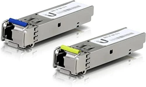 Šakotuvas UBIQUITI 1G dvikryptis vieno režimo optinis modulis. SFP siųstuvas-imtuvas, palaikantis 1G ryšius iki 3 km, naudojant vieno režimo šviesolaidį su simplex LC UPC jungtimi (2 vnt. pakuotėje)