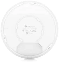 Maršrutizatorius UBIQUITI U6 Pro; WiFi 6; 6 erdviniai srautai; 140 m² (1500 pėdų²) aprėptis; Daugiau nei 350 prijungtų įrenginių; Maitinamas naudojant PoE; GbE uplink.