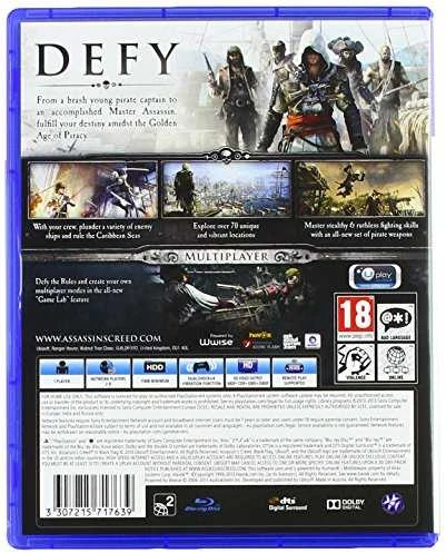 Sony Ubisoft Assassin's Creed IV: Juodas Flag PS4