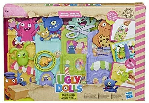 Figūrėlė Hasbro Ugly Dolls – Uglyville pagrindinė gatvė (E4521)