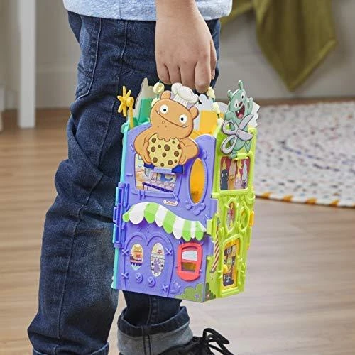 Figūrėlė Hasbro Ugly Dolls – Uglyville pagrindinė gatvė (E4521)