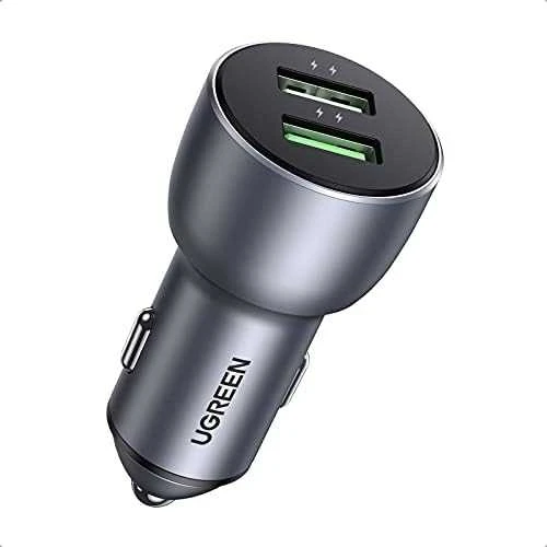Automobilinis įkroviklis Ugreen CD213,  2 x USB-A, 36W