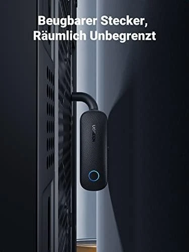 UGREEN CM403 AUX siųstuvas / imtuvas, Bluetooth 5.0 (juodas)