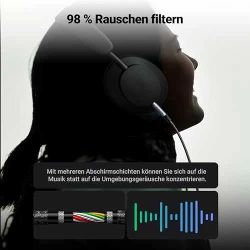 UGREEN US315 Lightning į 3.5 mm garso adapteris, 2m
