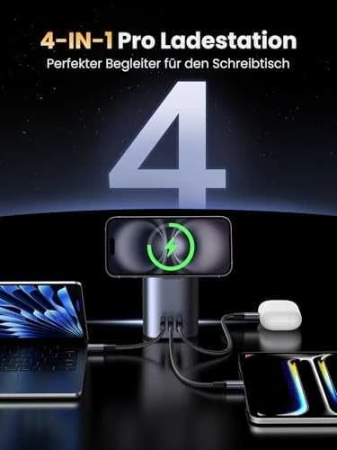 Ugreen X555 USB + 2x USB-C, 65W, GaN