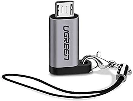 USB-C – micro USB adapteris UGREEN US282 Pilkas