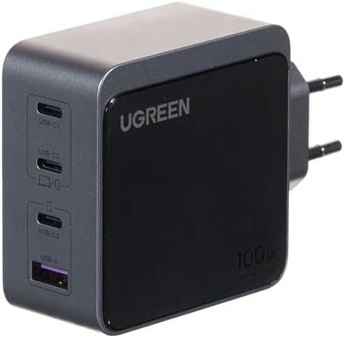 Įkroviklis Ugreen Nexode Air 100W, 3x USB-C, USB