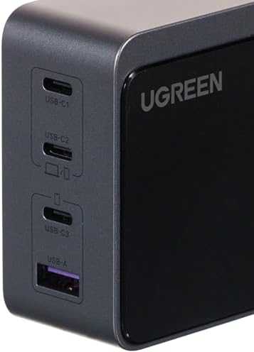 Įkroviklis Ugreen Nexode Air 100W, 3x USB-C, USB
