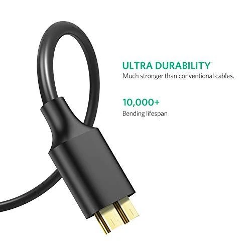 Kabelis UGREEN US130 USB 3.0 - micro USB 3.0, 1m