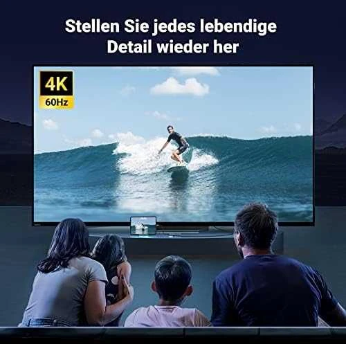 Ugreen daugiafunkcinis C tipo USB šakotuvas - 2x USB 3.2 Gen 1 / HDMI 4K 60Hz / SD ir TF kortelių skaitytuvas / C tipo USB PD 100W pilkos spalvos (60384 CM511)