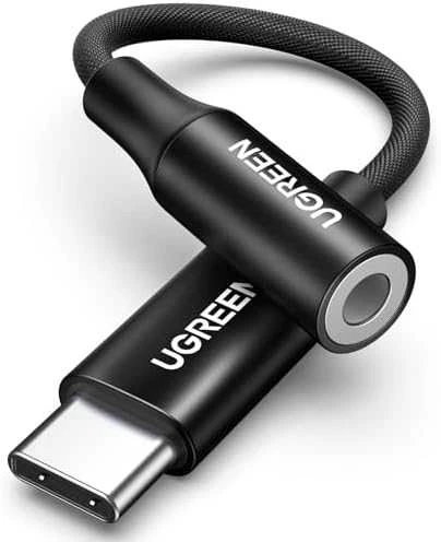 UGREEN AV161 USB-C audio adapteris į 3.5mm jack - Juodas