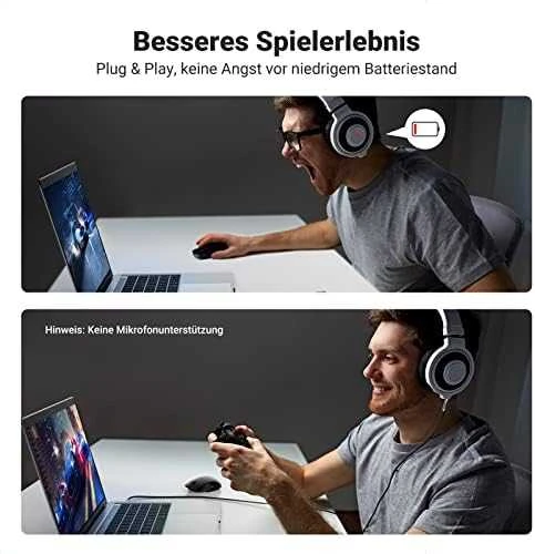 UGREEN CM450 USB-C - AUX 3.5mm laidas 1m juodas