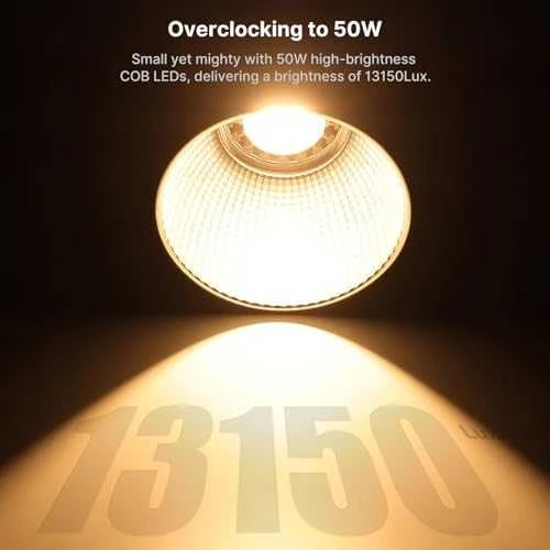 Apšvietimo Įranga - ULANZI L023 40W Pro LED Šviesa 2500-6500K Mini Bowens
