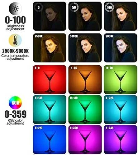 Ulanzi L2 LED lempa - RGB