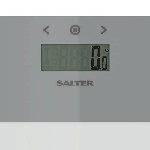 Svarstyklės Salter 9158 SV3R Ultra Slim Glass Analyser Scale sidabrinis