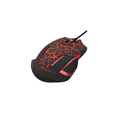 E-Blue Mėlyna E-mėlynas Mazer Pro Pelė su laidu, juoda-raudona, 2500DPI, e-box