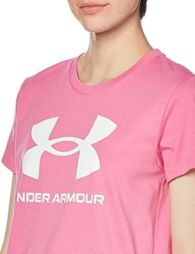 Moteriški marškinėliai Under Armour Live Sportstyle Graphic SSC rožinė 1356305 659 (S)