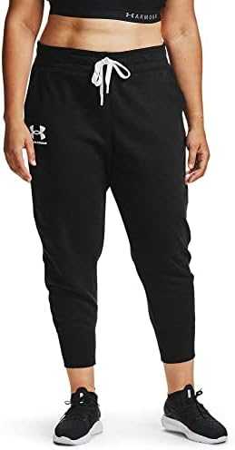 UAR Kelnės moterims Under Armour Rival Fleece juoda 1356416 001 XL