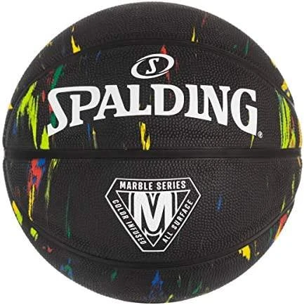 KREPŠINIO KAMUOLYS SPALDING MARBLE SERIES RAINBOW (7 DYDIS)
